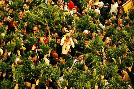 მართლმადიდებელი ეკლესია ბზობას  აღნიშნავს