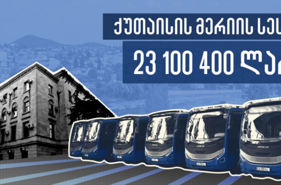 რაში დაიხარჯა პანდემიის დროს ქუთაისისთვის ნასესხები მილიონები 