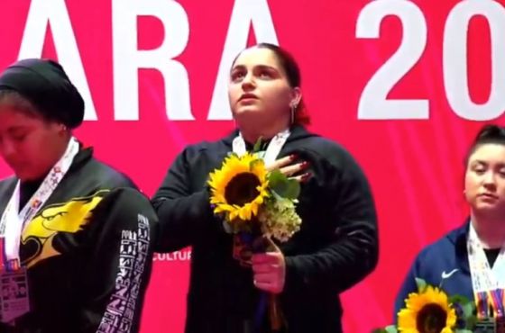 ხონელი ძალოსანი მარიამ მურღვლიანი მსოფლიო ჩემპიონი გახდა