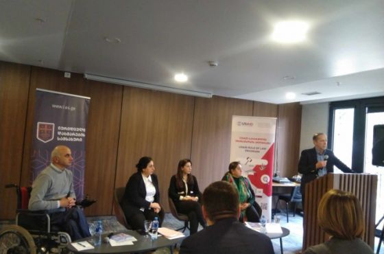 ქუთაისში შშმ პირთა სასამართლო ხელმისაწვდომობის უფლებაზე იმსჯელეს