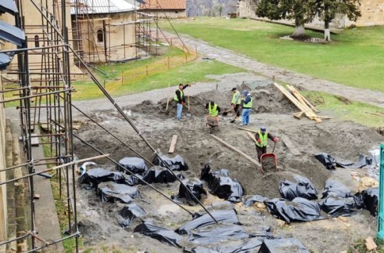 გელათში აღმოჩენილი არტეფაქტების სავალალო მდგომარეობის შესახებ ინფორმაცია არასწორია - ძეგლთა დაცვის სააგენტო
