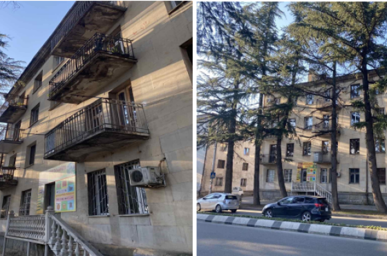 რუსთაველზე ბინების ფასადების რეკონსტრუქციისთვის ქუთაისის მერია ტენდერს მეორედ აცხადებს