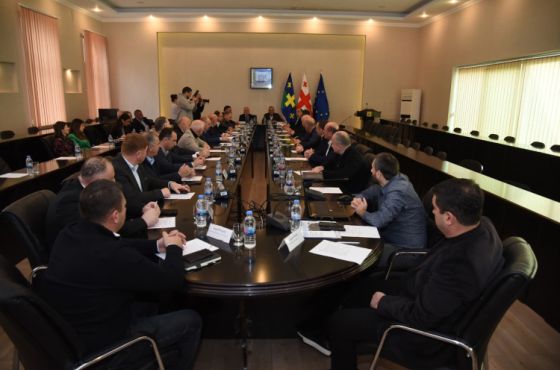 არასახიფათო ნარჩენების განთავსების ობიექტების მშენებლობისთვის ტერიტორიების შერჩევის საკითხზე ქუთაისში შეხვედრა გაიმართა