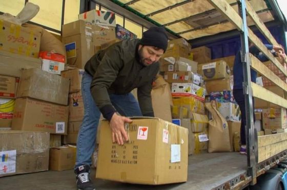 იმერეთიდან უკრაინაში 40 ტონა ჰუმანიტარული დახმარება გაიგზავნა 