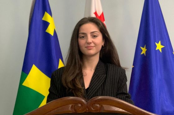 ქუთაისელი გვანცა მაჩიტიძე ამერიკაში დაფინანსებით ისწავლის