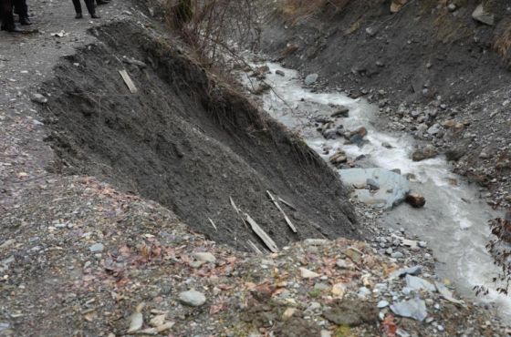 ონის მუნიციპალიტეტის სოფლებში მეწყერი ჩამოწვა - ელოდებიან გეოლოგების დასკვნას