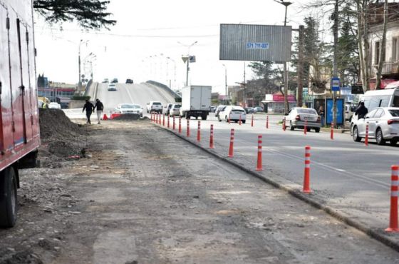 ჭავჭავაძის გამზირის კვეთიდან შარტავას ქუჩის კვეთამდე, ტრანსპორტის მოძრაობა დროებით შეწყდება