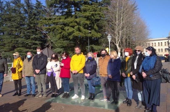 ქუთაისში ვახო სანაიას სოლიდარობა გამოუცხადეს