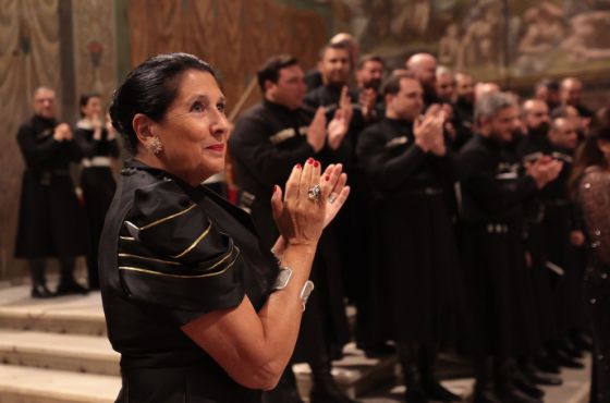 წულუკიანის უწყება, ვატიკანში გამართულ კონცერტზე გამოქვეყნებულ ინფორმაციაში, სალომე ზურაბიშვილს არ ახსენებს