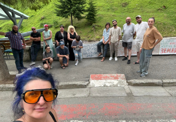 საირმის პროტესტის მონაწილეს ლელა მესხიას ბაღდათის პოლიციაში
გამოკითხვაზე იბარებენ.