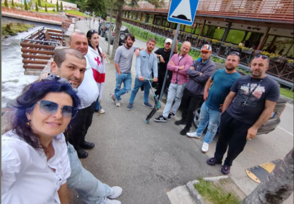 ქუთაისის საქალაქო სასამართლომ საირმის პროტესტის მონაწილე, ლელა
მესხია, რომელსაც შპს 