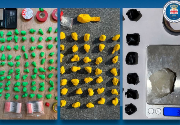 საქართველოს პროკურატურამ, განსაკუთრებით დიდი ოდენობით ნარკოტიკული
საშუალების უკანონო შეძენის, შენახვის და რეალიზაციის ხელშეწყობის
ფაქტებზე, უცხო ქვეყნის ორ მოქალაქეს ბრალდება წარუდგინა.