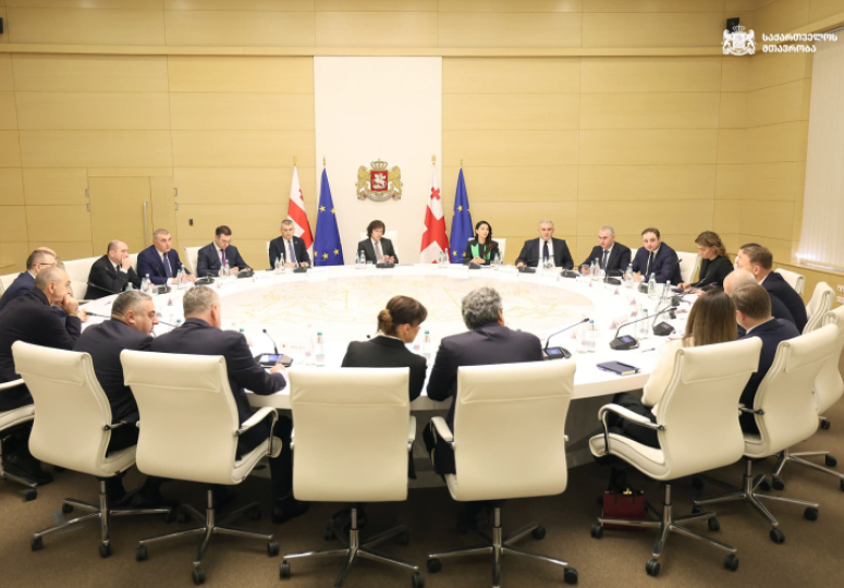 ირაკლი კობახიძე საწვავის მსხვილი კომპანიების წარმომადგენლებს შეხვდა