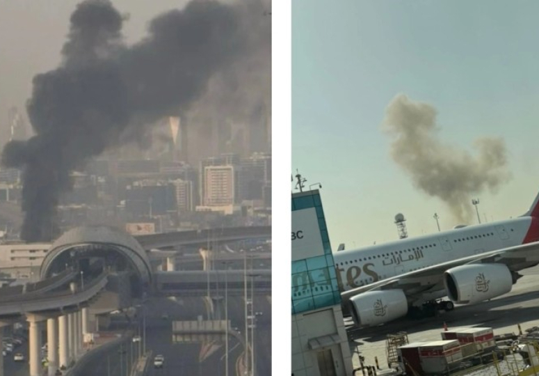 ირანული დრონებით თავდასხმის გამო დუბაის საერთაშორისო აეროპორტმა მუშაობა დროებით შეაჩერა