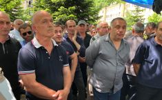 ჭიათურაში გაფიცულ მუშებს ტყიბულელი მეშახტეები შემოუერთდნენ