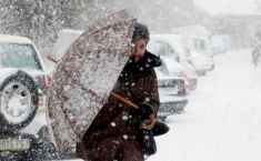 საქართველოში ძლიერი თოვა და ქარბუქია მოსალოდნელი