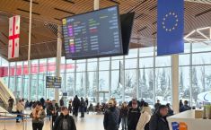 "დიდთოვლობის მიუხედავად, ქუთაისის საერთაშორისო აეროპორტი ჩვეულ რეჟიმში მუშაობს"