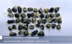 თბილისსა და რეგიონებში, ნარკოდანაშაულის ბრალდებით, 8 პირი დააკავეს - ამოღებულია სხვადასხვა სახის ნარკოტიკი