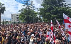 რეგიონებიდან ჩამოყვანილი ხალხი - როგორ აღინიშნა ოჯახის სიწმინდის დღე ქუთაისში
