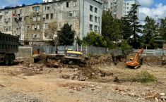 ქუთაისში, ყოფილი სასტუმრო „თბილისის“ ტერიტორიაზე მრავალბინიანი კორპუსი შენდება