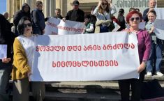 მიეცით წამალი ბავშვები - მშობლების აქცია ქუთაისში 