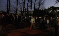 ქუთაისში მატჩის დაწყებამდე სტადიონზე ინციდენტი მოხდა (ვიდეო)