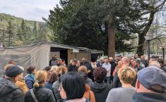 "უწყვეტად და უტეხად ვაგრძელებთ სამართლიან პროტესტს"- ჭიათურელი მაღაროელები