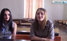 წარმატებული სტუდენტები ქუთაისში - მარი და ნარგო ნაჭყებიები (ვიდეო)