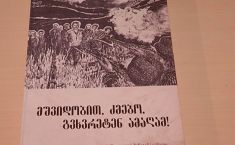 "მშვიდობით, ძმებო, გვხვრეტენ ამაღამ!" 