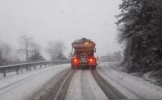 თოვის გამო, საავტომობილო გზების გარკვეულ მონაკვეთებზე შეზღუდვებია