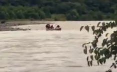 ქუთაისში მაშველებმა სათევზაოდ მდინარეში შესული მამაკაცი გადაარჩინეს (ვიდეო)